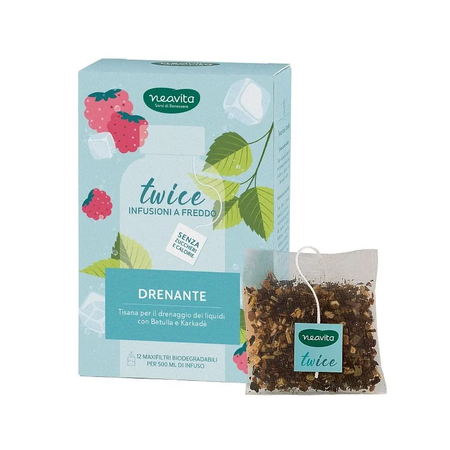 Neavita - Twice To-Go Drenante Infuso a freddo in maxi-filtro