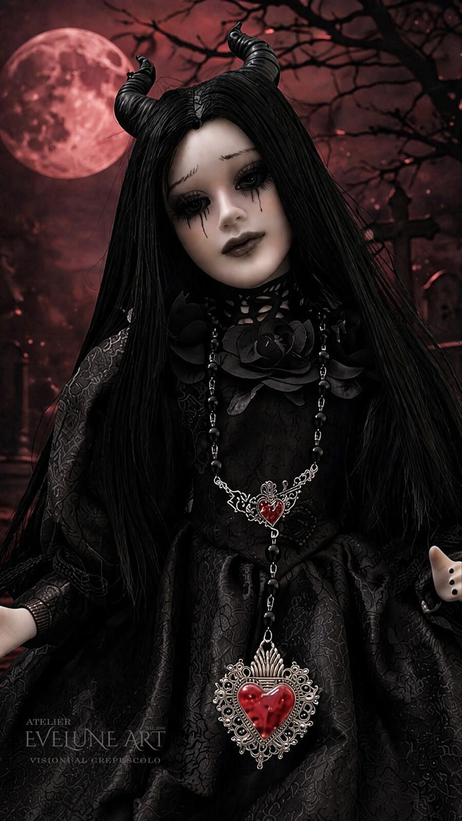 Madonna delle Tombe Bambola in porcellana