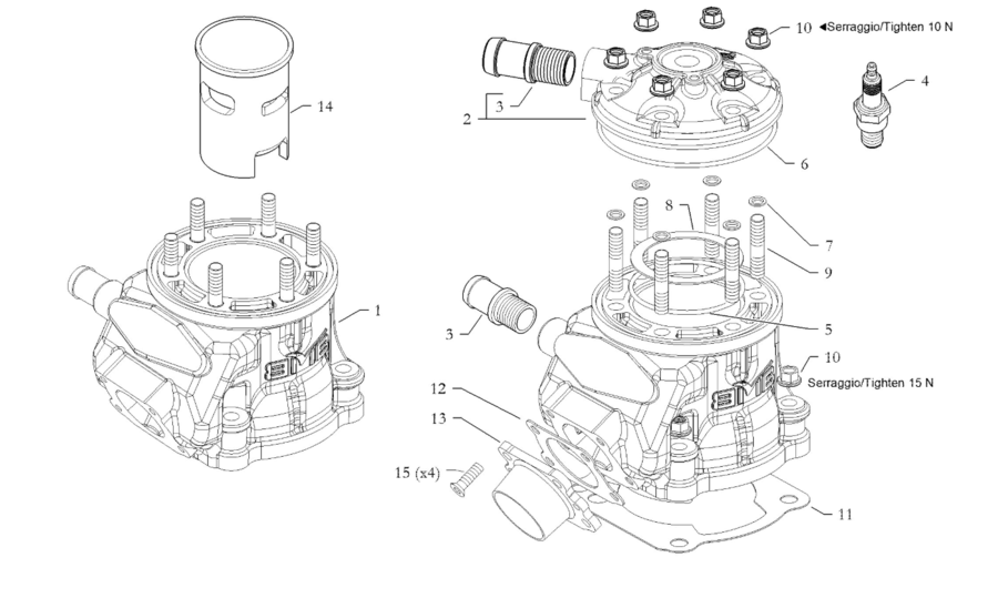 GUARNIZIONE OR VITON CILINDRO ESTERNA 