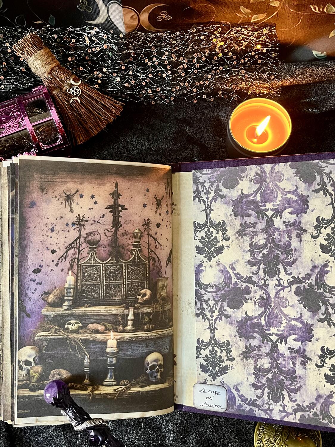 Grimorio Amethyst Witch