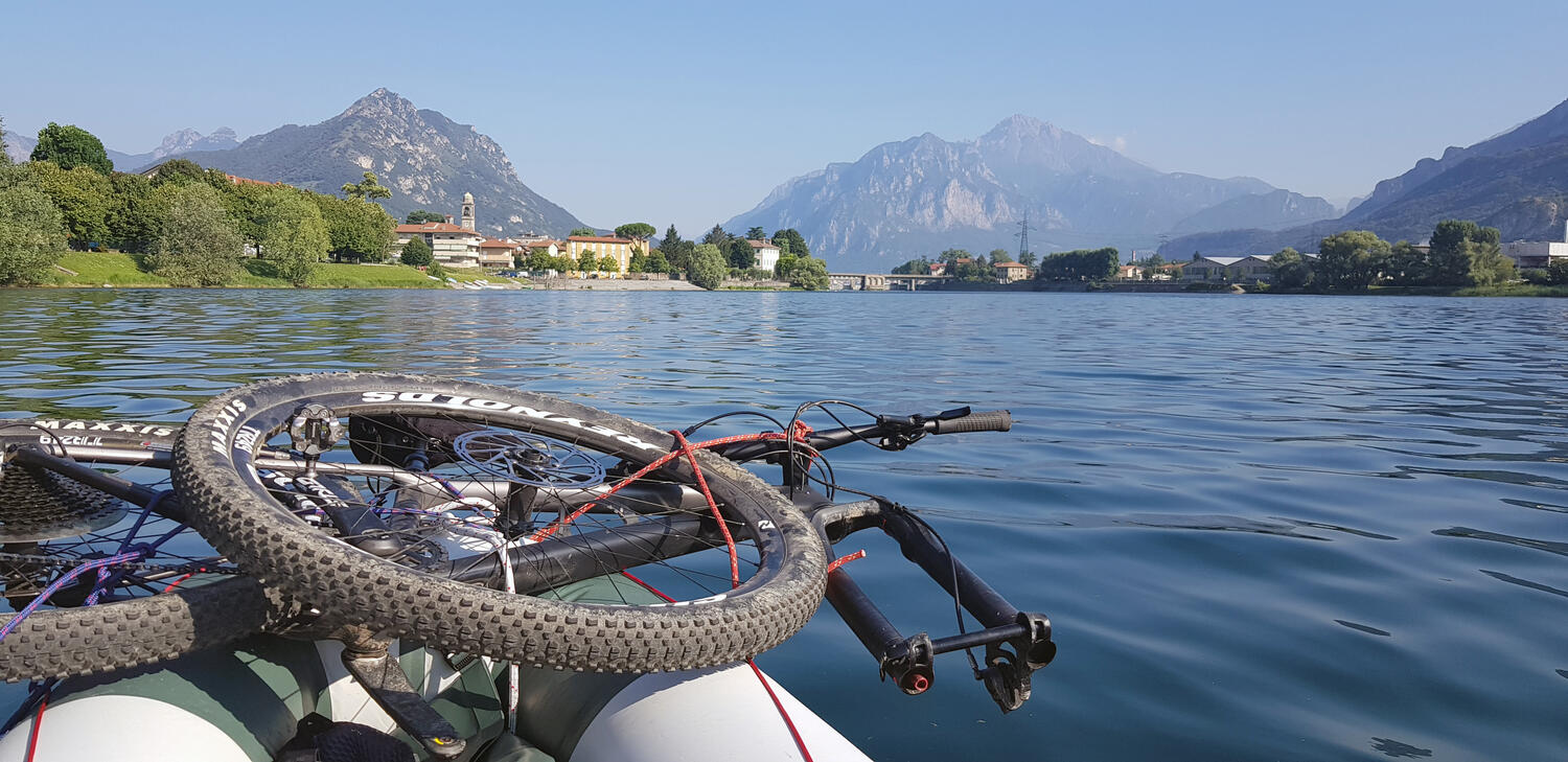 9 KM SUL FIUME ADDA, PAGAIATA IN PACKRAFT + BIKE - domenica 17/05/2026