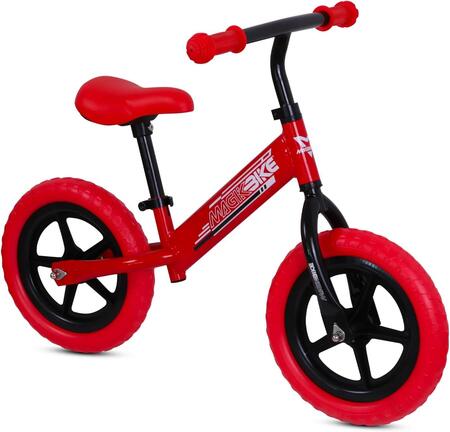 Bicicletta Bambini Senza Pedali 2-5 Anni, Bici Senza Pedali Balance Bike per l'Equilibrio, con Manubrio e Sellino Regolabili, Max 25 Kg, Giochi Bambini 2-5 Anni