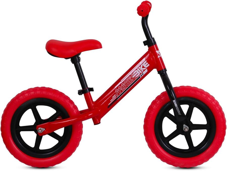 Bicicletta Bambini Senza Pedali 2-5 Anni, Bici Senza Pedali Balance Bike per l'Equilibrio, con Manubrio e Sellino Regolabili, Max 25 Kg, Giochi Bambini 2-5 Anni