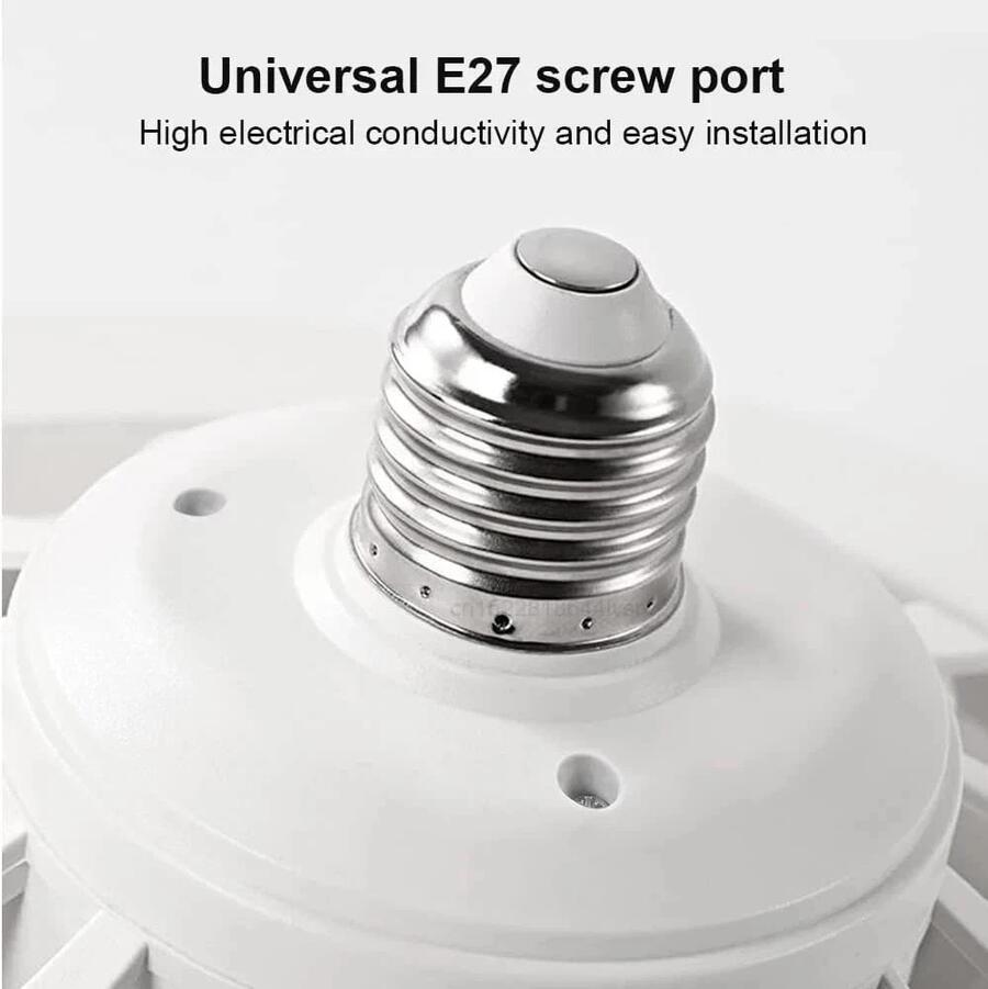 Ventilatore Soffitto con Telecomando con Luce LED 36W Piccola Ventola Silenzioso
