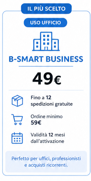 B-Smart - Abbonamento spedizioni
