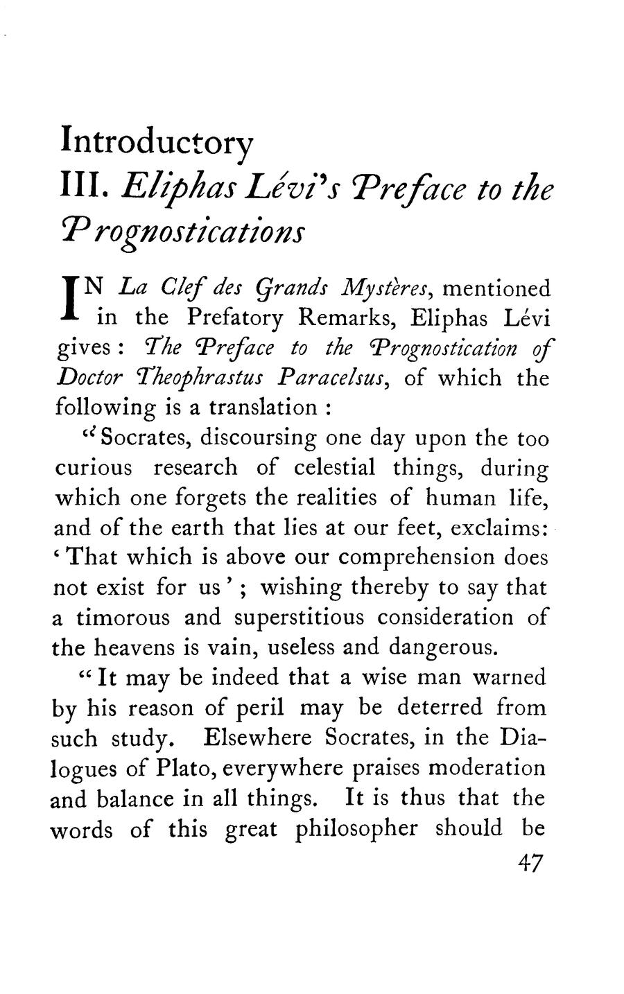 The Prophecies of Paracelsus: Magic Figures and Prognostications - 1915