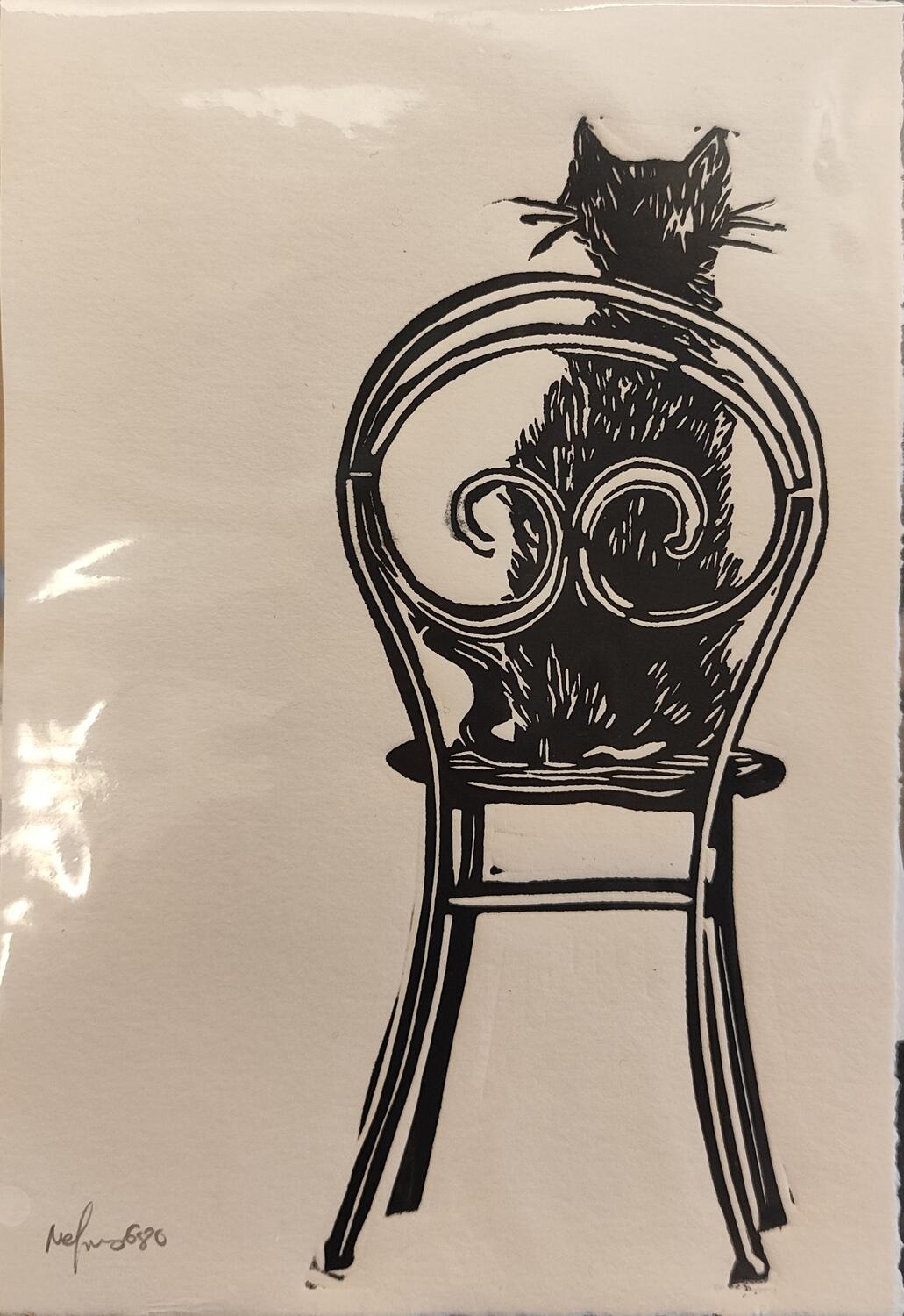 NEROFUMO680 STAMPA LINOGRAFICA su carta 15x20 cm: STAMPA LIBERA 2