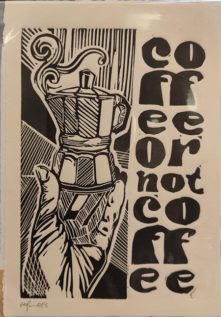 NEROFUMO680 STAMPA LINOGRAFICA su carta 15x20 cm: STAMPA LIBERA 4