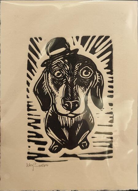NEROFUMO680 STAMPA LINOGRAFICA su carta 15x20 cm: STAMPA LIBERA 6