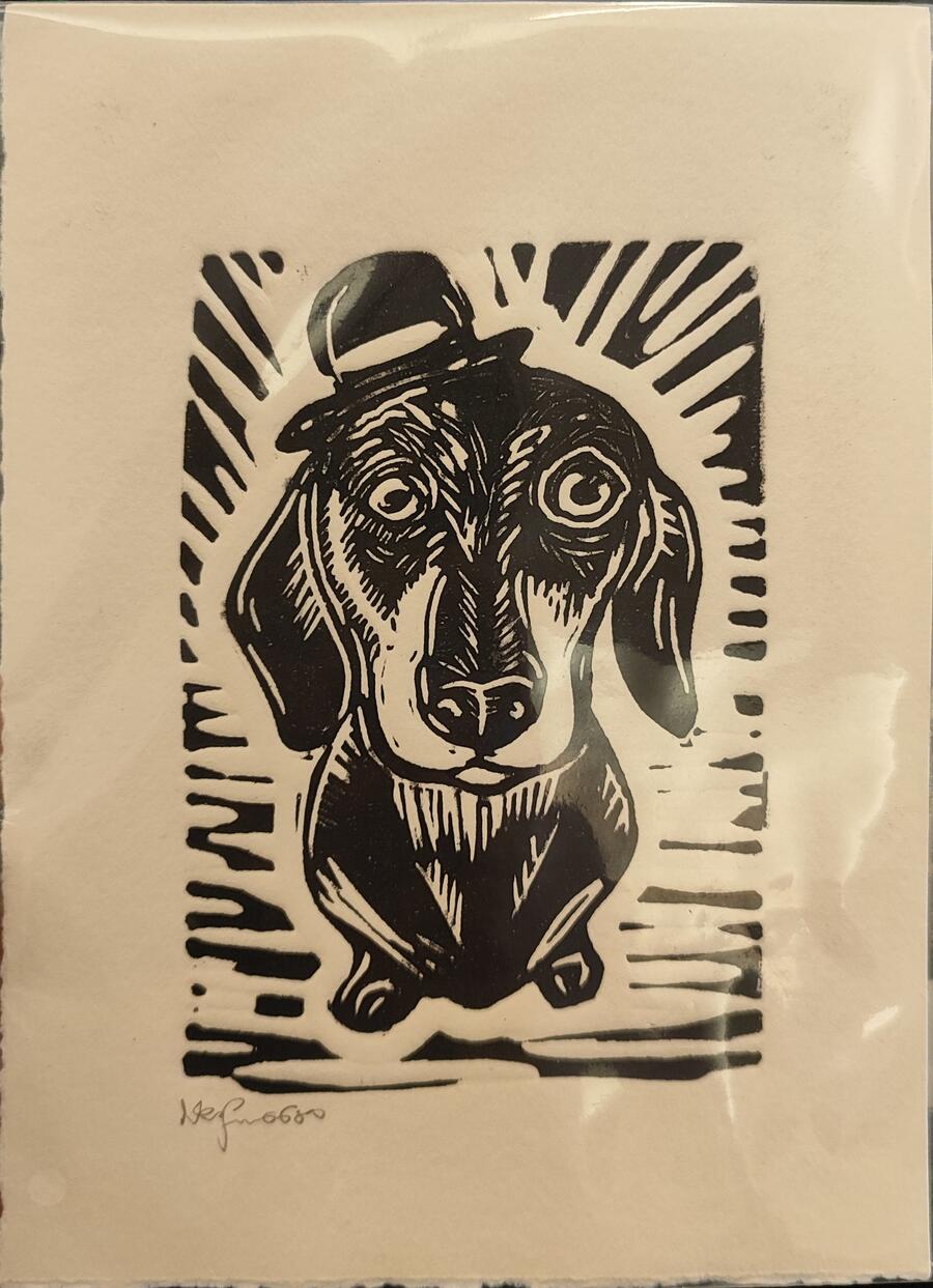 NEROFUMO680 STAMPA LINOGRAFICA su carta 15x20 cm: STAMPA LIBERA 6