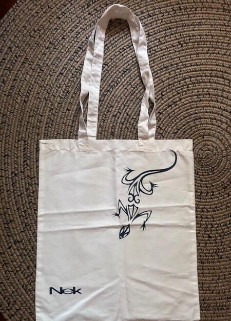 Shopper White - Shopper white stampa Geko