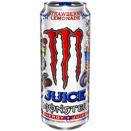 Monster energy juice strawberry lemonade LIMITED EDITION USA 473ML PREORDINE