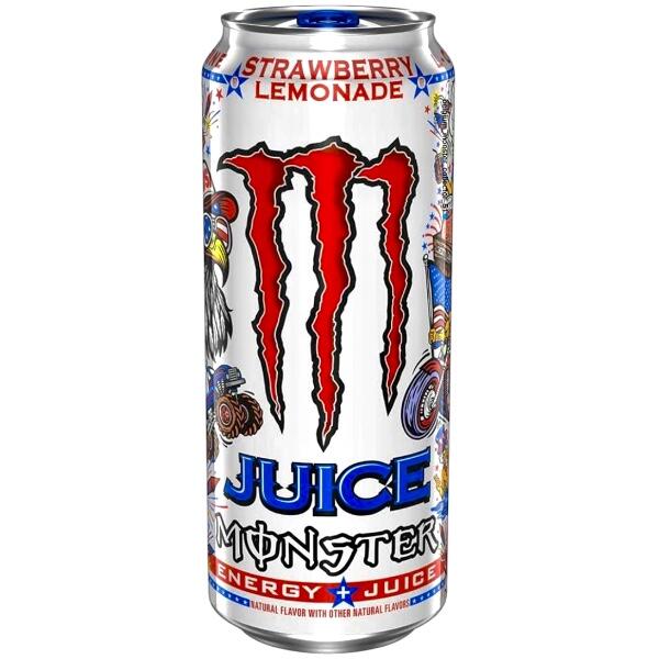 Monster energy juice strawberry lemonade LIMITED EDITION USA 473ML PREORDINE
