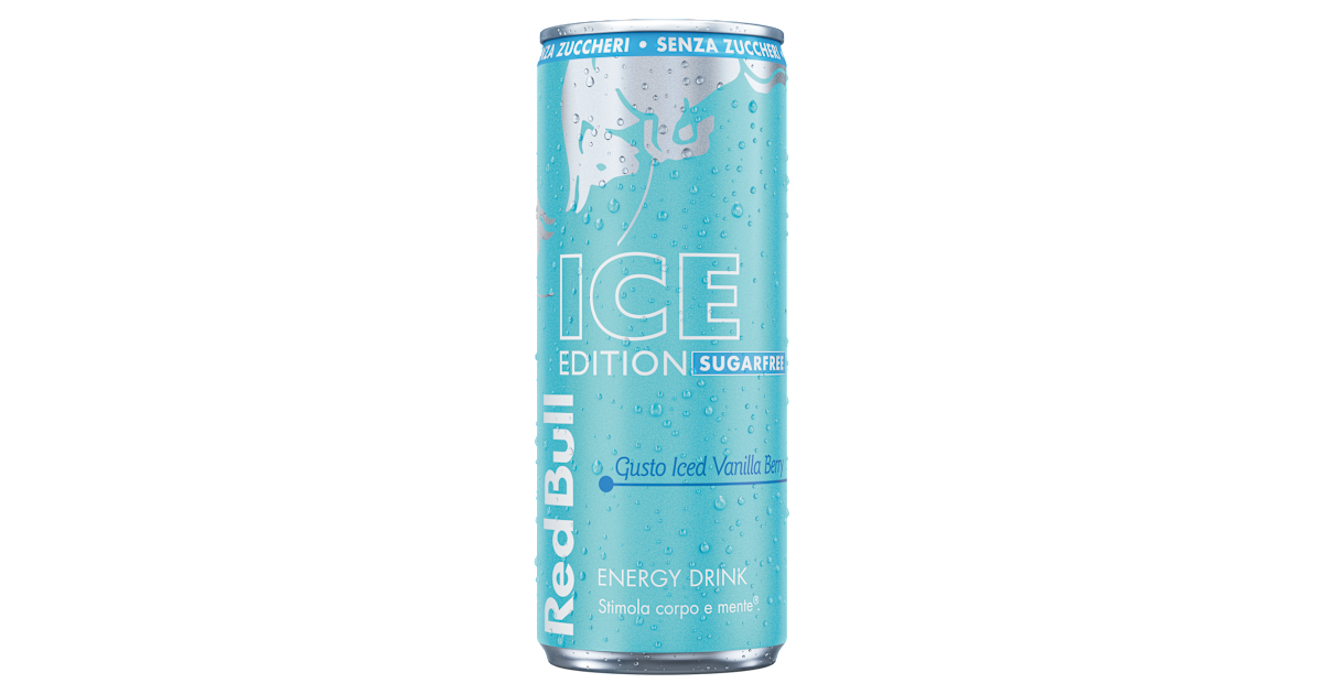 Red Bull the ice edition sugar free 250ml IMPORT