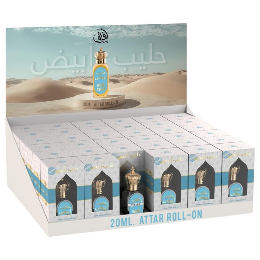 GIOMA ATTAR ROLL-ON COLLECTION AL JOHAR 5 20 ML + 1 TESTER IN OMAGGIO (Confezione da 35 pezzi) 