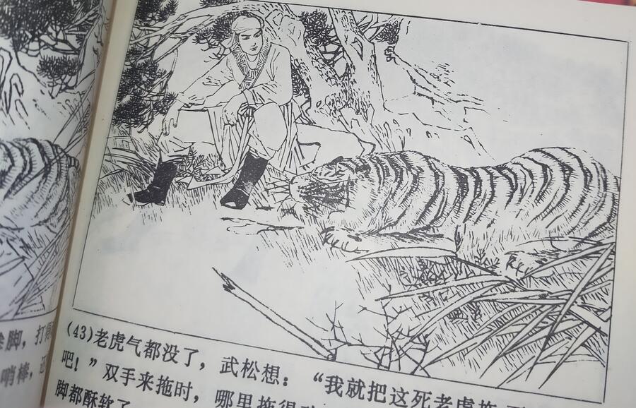 Wu Song fights the tiger