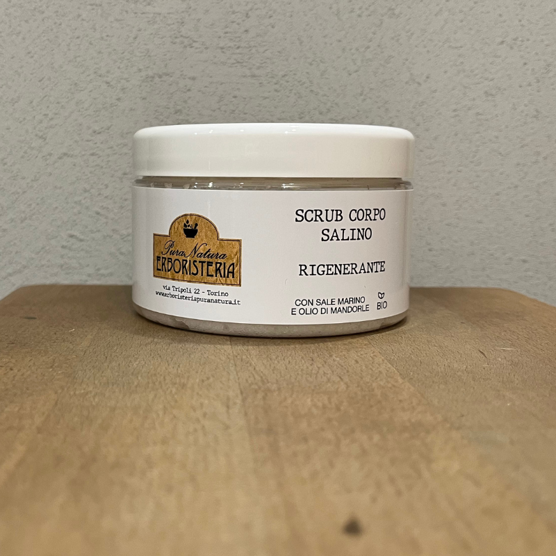 Erboristeria Puranatura - Scrub corpo salino rigenerante bio