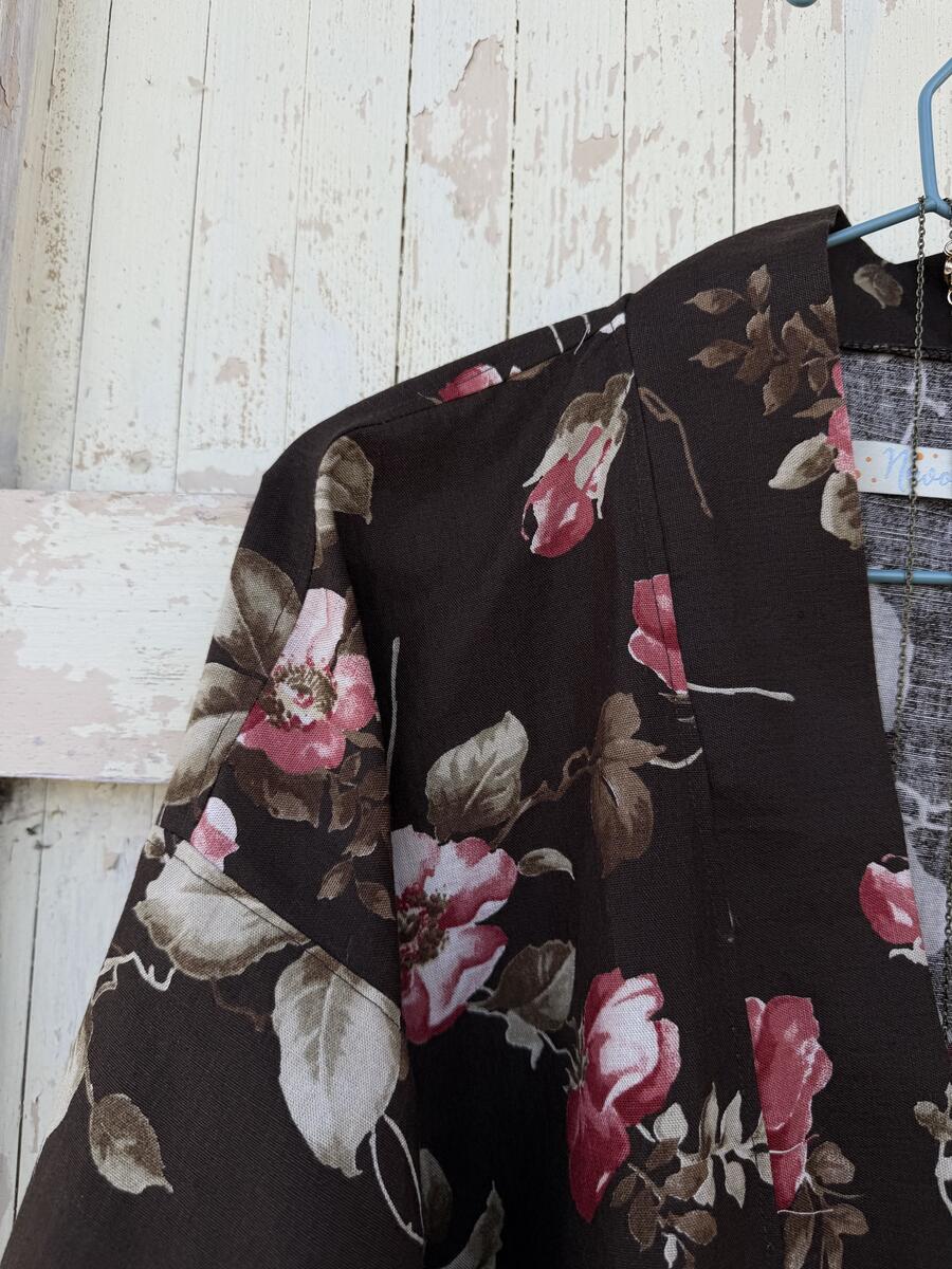 Kimono rose rosa 