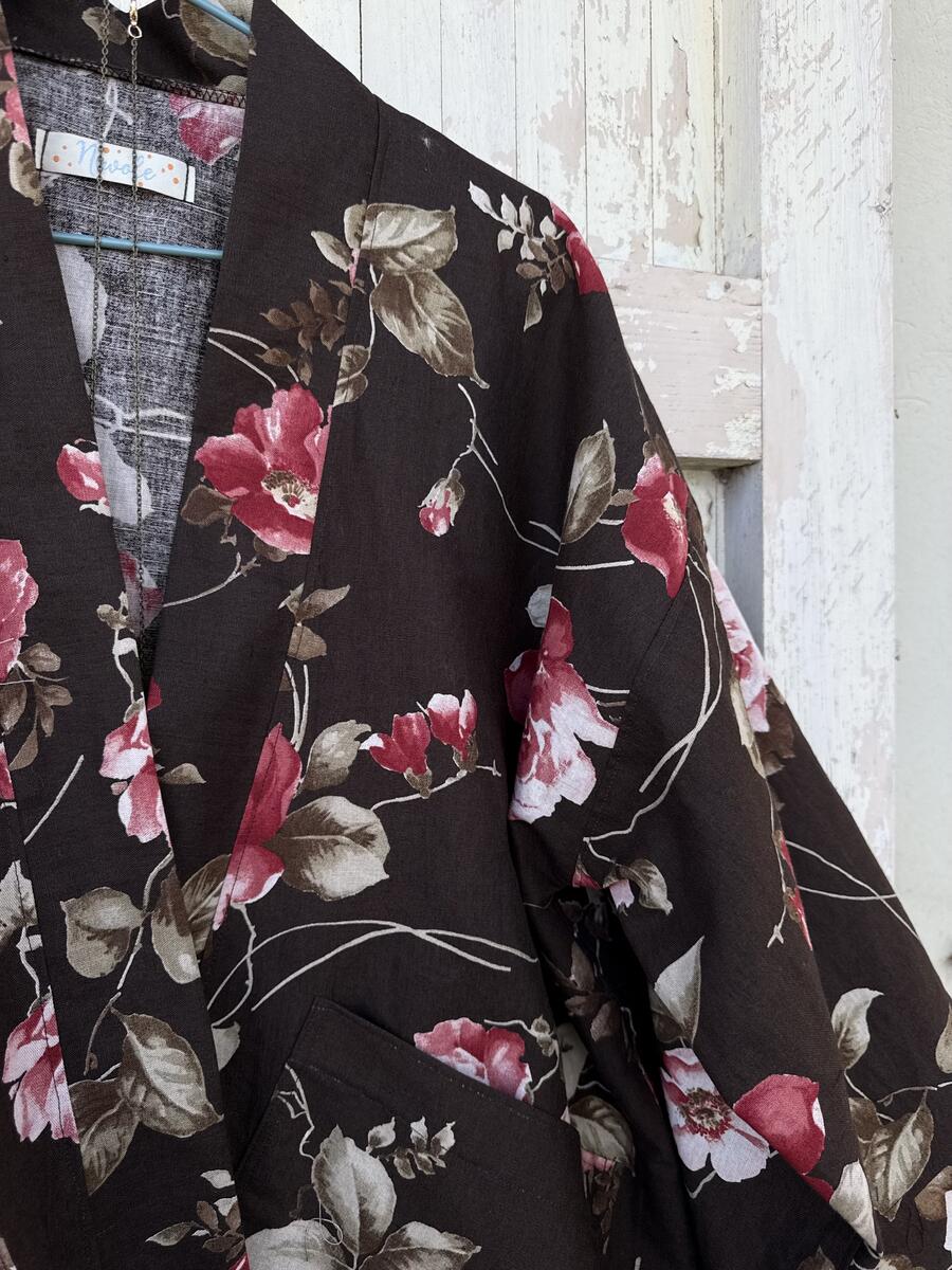 Kimono rose rosa 