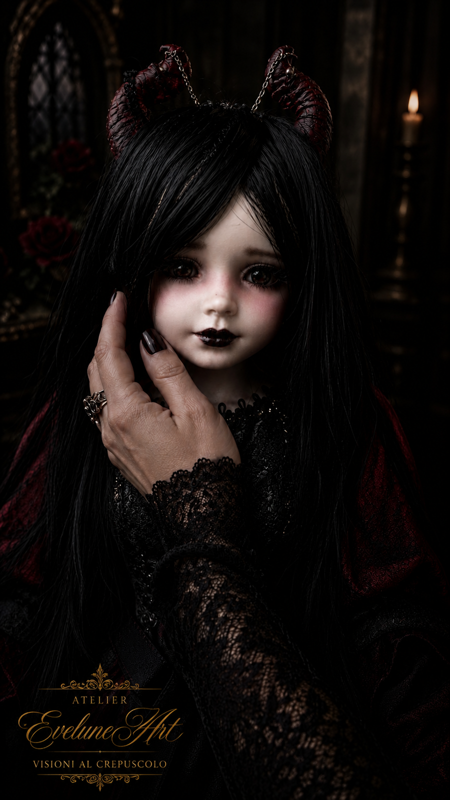 Lonely Girl Bambola Emozionale Goth 