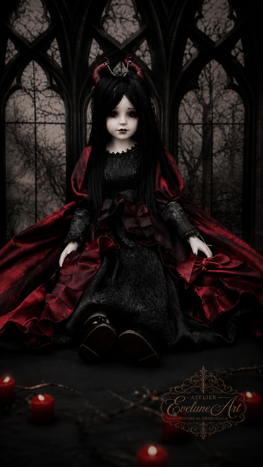 Lonely Girl Bambola Emozionale Goth 