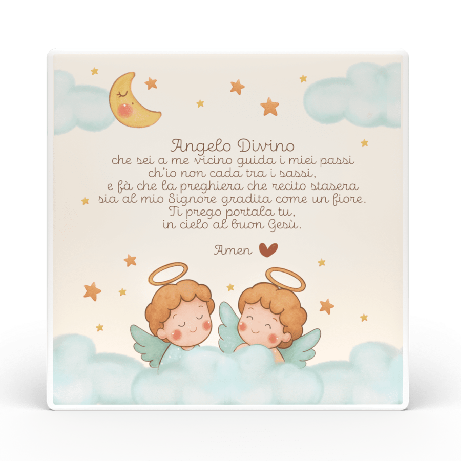 Formella Angelo Divino - Linea Dolci Preghiere | L'Angolo delle Idee