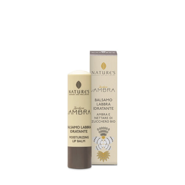 Nature's ZUCCHERO D'AMBRA Balsamo Labbra Idratante 5,7 ml