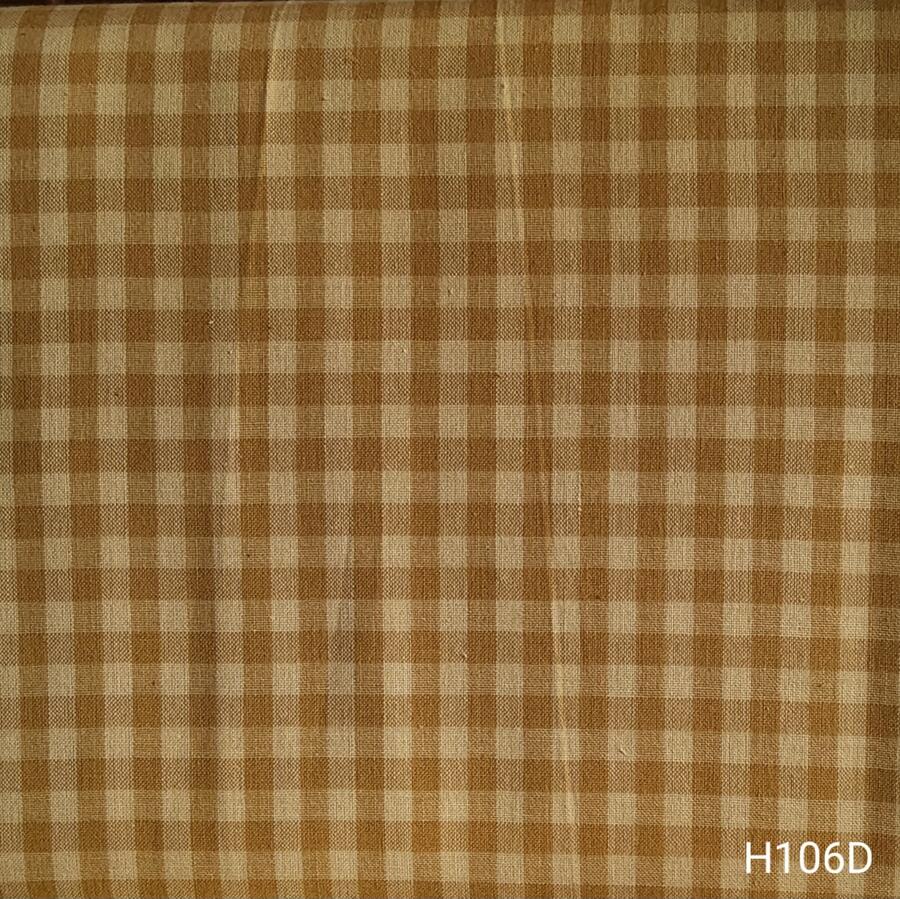 H106D- tessuto tinto in filo taglio 25x110 cm  giallo