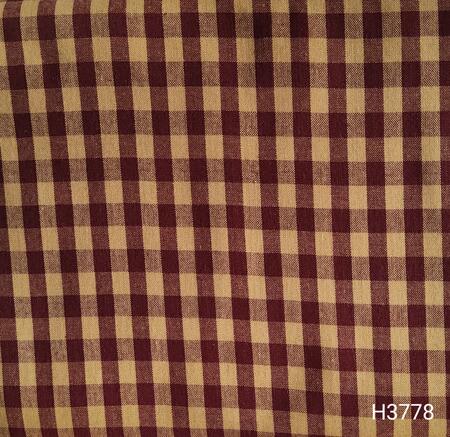 3778 wine -Tessuto tinto in filo taglio 25x110 cm  bordeaux