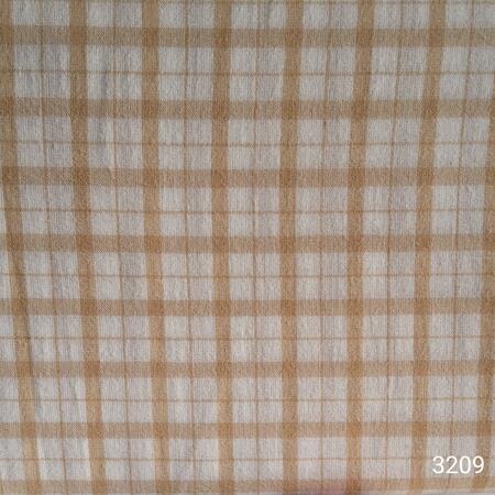3209 chats - tessuto tinto in filo brusched panna taglio 25x110 cm
