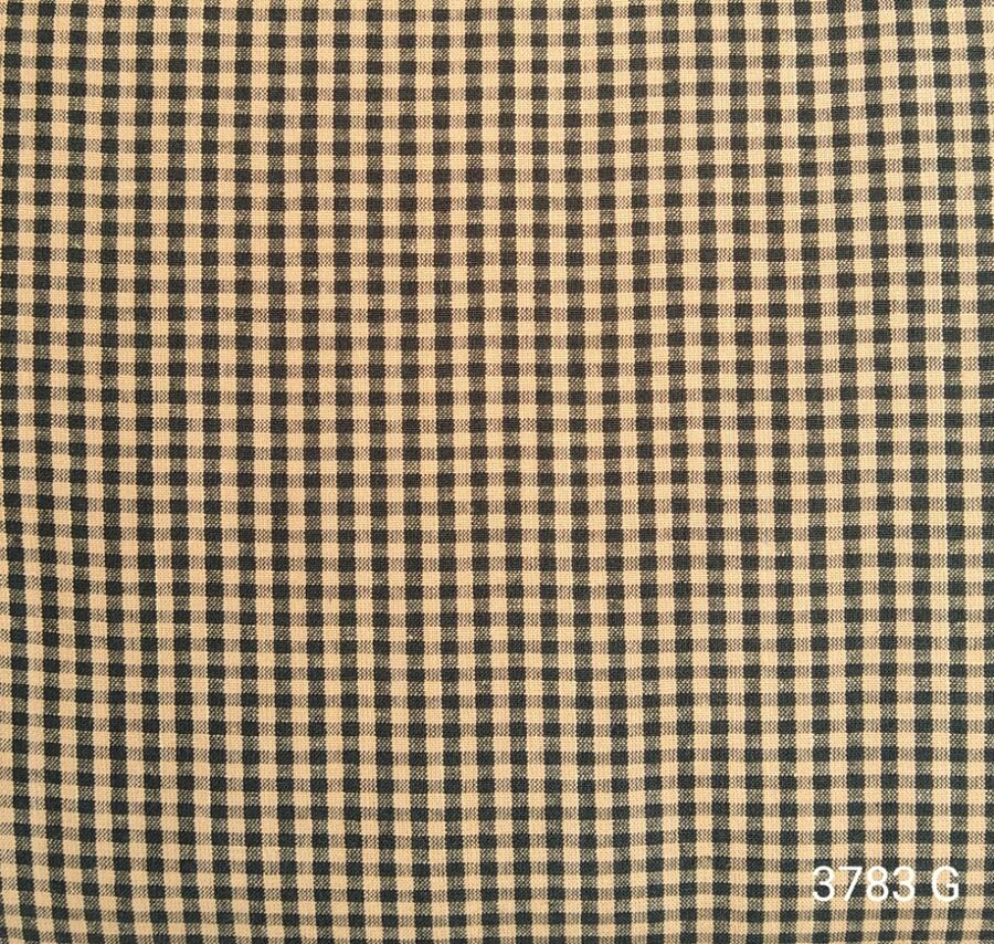 3783 green -Tessuto tinto in filo taglio 25x110 cm verde