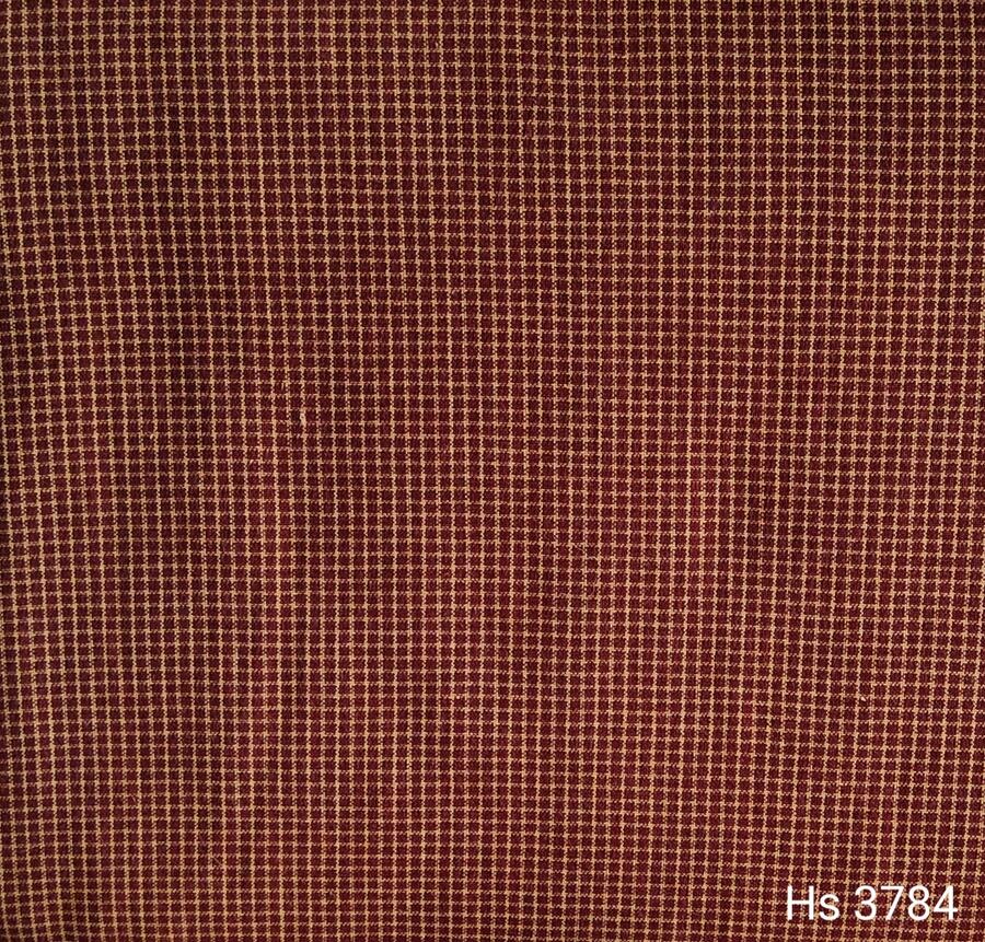 3781 wine -Tessuto tinto in filo taglio 25x110 cm  bordeaux