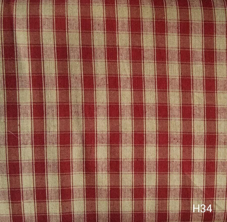H34 - tessuto tinto in filo taglio 25x110 cm 