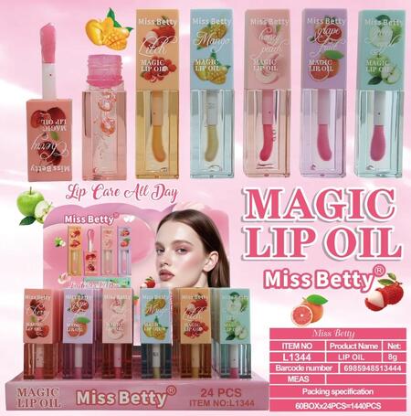 MISS BETTY MAGIC LIP OIL [Conf. da 24 pezzi]