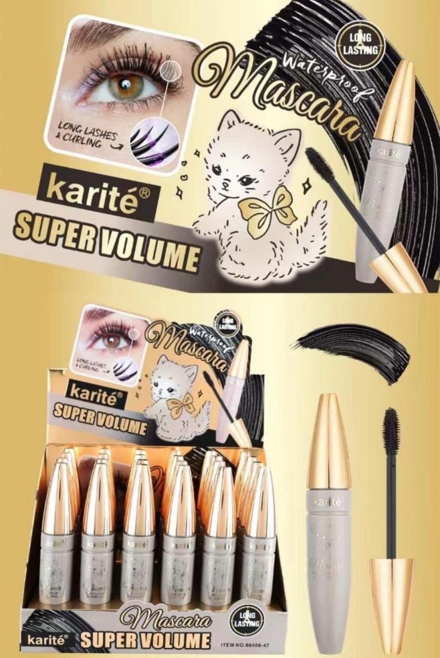 KARITE' MASCARA SUPER VOLUME [Conf. da 24 pezzi]