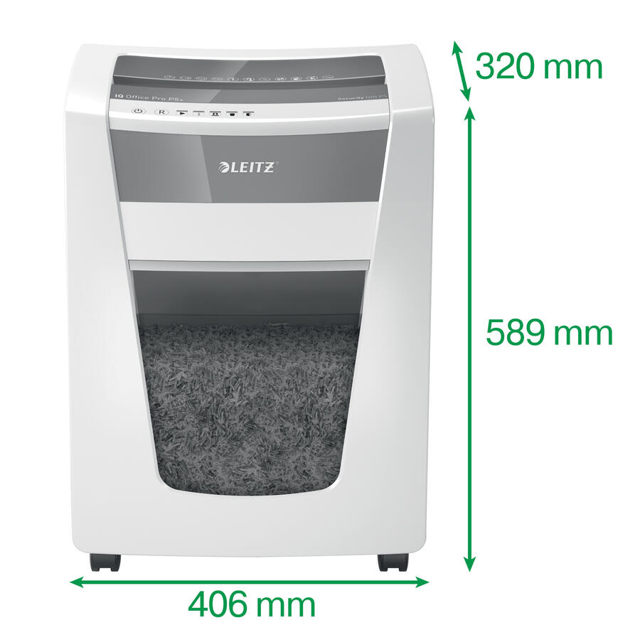 Distruggidocumenti a frammenti Office Pro P4 Leitz IQ