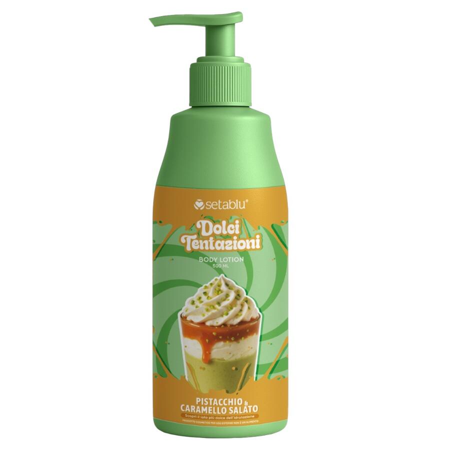 SETABLU CREMA CORPO 500 ML PISTACCHIO E CARAMELLO SALATO (Confezione da 12 pezzi) 