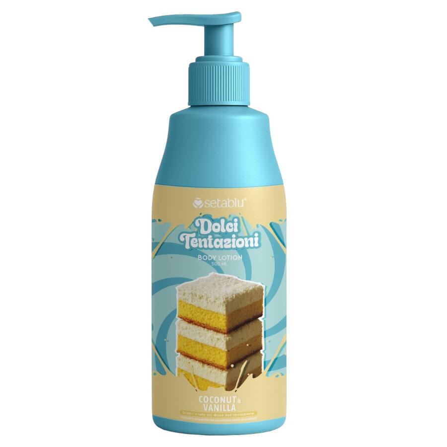 SETABLU CREMA CORPO 500 ML COCONUT E VANILLA (Confezione da 12 pezzi) 