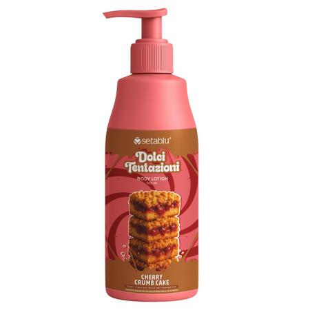 SETABLU CREMA CORPO 500 ML CHERRY CRUMB CAKE (Confezione da 12 pezzi) 