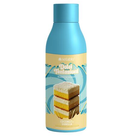 SETABLU BAGNOSCHIUMA 750 ML COCONUT E VANILLA (Confezione da 12 pezzi) 