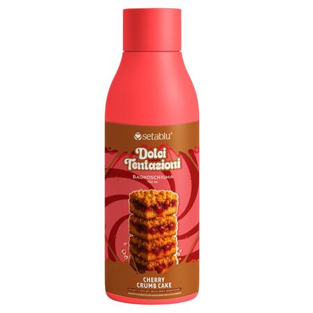 SETABLU BAGNOSCHIUMA 750 ML CHERRY CRUMB CAKE (Confezione da 12 pezzi) 