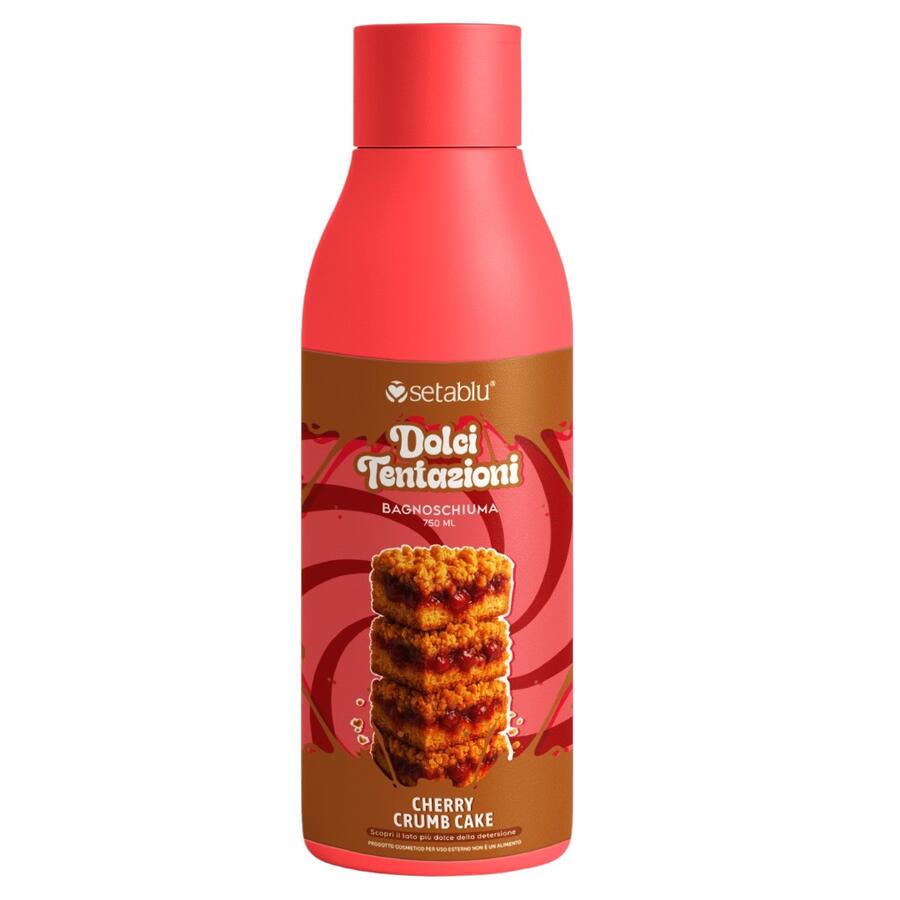 SETABLU BAGNOSCHIUMA 750 ML CHERRY CRUMB CAKE (Confezione da 12 pezzi) 