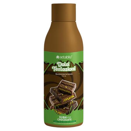 SETABLU BAGNOSCHIUMA 750 ML DUBAI CHOCOLATE (Confezione da 12 pezzi) 