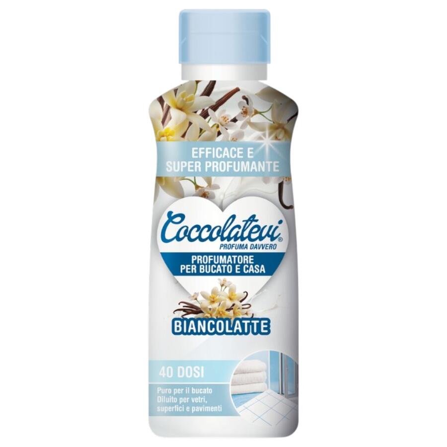 COCCOLATEVI PROFUMA BUCATO 250 ML BIANCO LATTE (Confezione da 10 pezzi) 