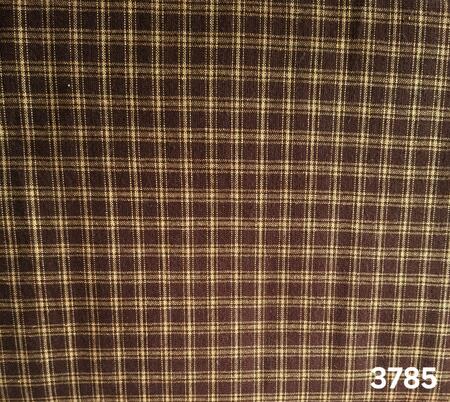 3785 hs-Tessuto tinto in filo taglio 25x110 cm marrone