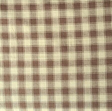 3782 wagon-Tessuto tinto in filo taglio 25x110 cm marrone chiaro