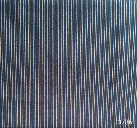 3786 hs -Tessuto tinto in filo taglio 25x110 cm blu