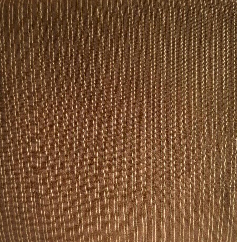 3786 wagon -Tessuto tinto in filo taglio 25x110 cm marrone 
