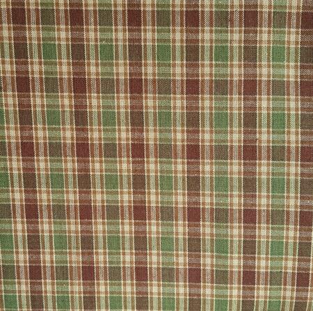 H105- tessuto tinto in filo taglio 25x110 cm marrone/verde