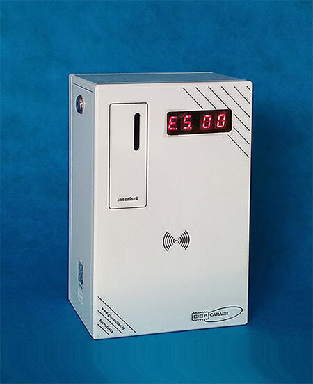 Gettoniera elettronica 1 doccia o servizio 12Vac mod. Caraibi 216
